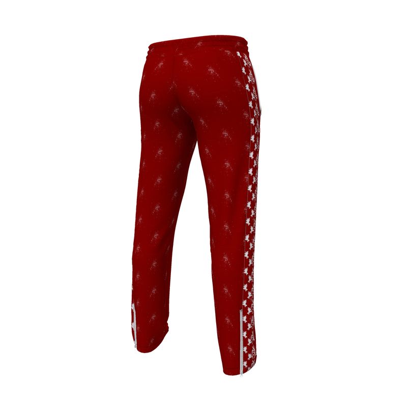 In Pursuit of Victory Men's red and white  tracksuit trousers
