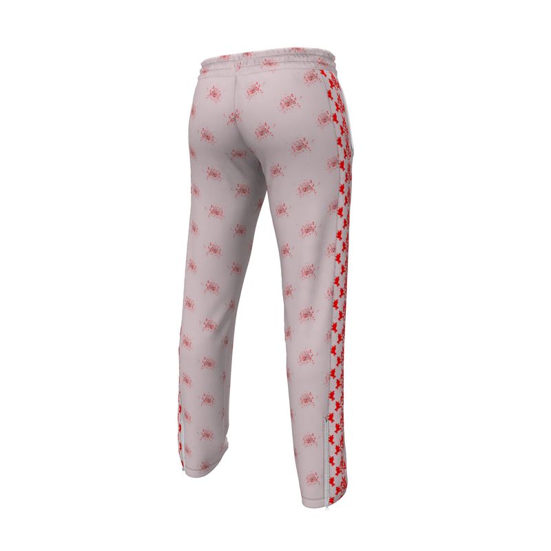 In Pursuit of Victory Men's pink and red tracksuit trousers