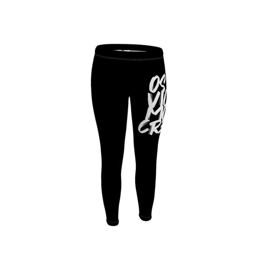 OS VMC Women's black and white leggings