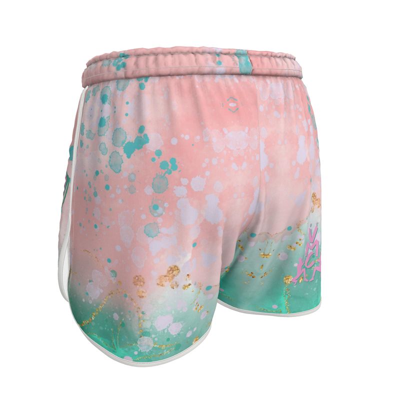 OS VMC women's pink and green shorts