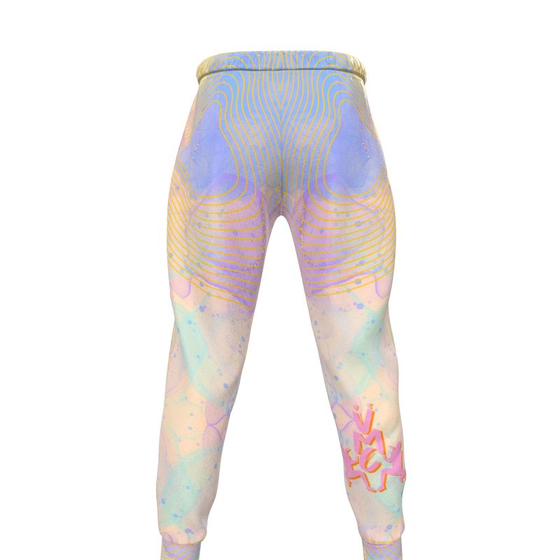OS VMC Men's pink and blue jogging bottoms