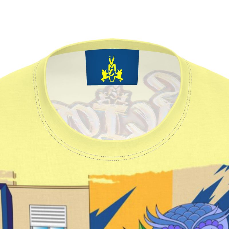 OS VMC (TAMO A CURTI) Men's yellow and blue t shirt