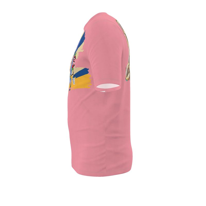 OS VMC (TAMO A CURTI) Men's pink t shirt