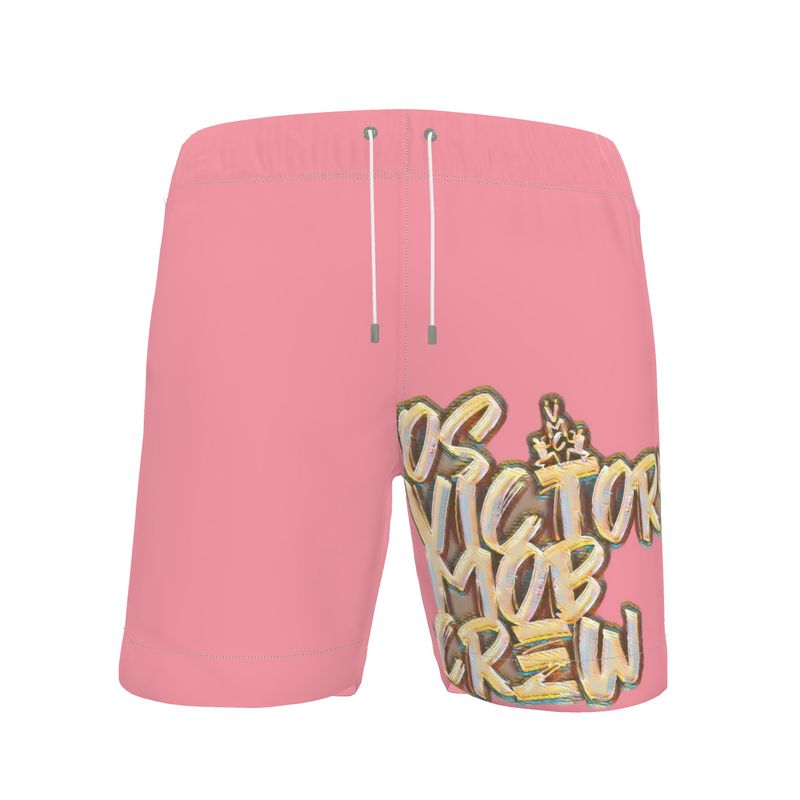 OS VMC (TAMO A CURTI) Men's pink swimming shorts