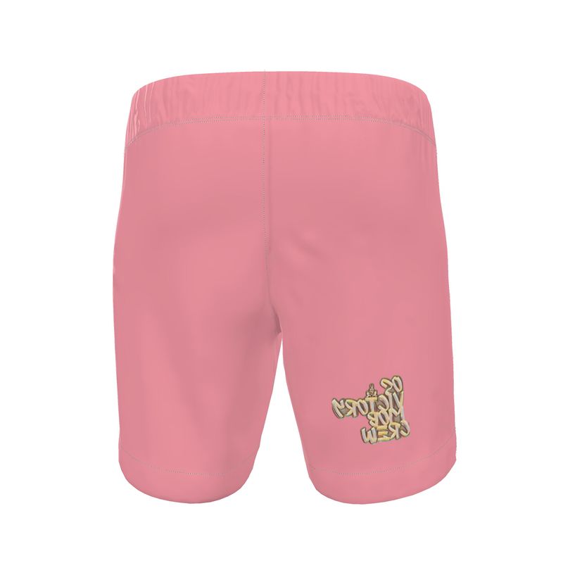 OS VMC (TAMO A CURTI) Men's pink swimming shorts