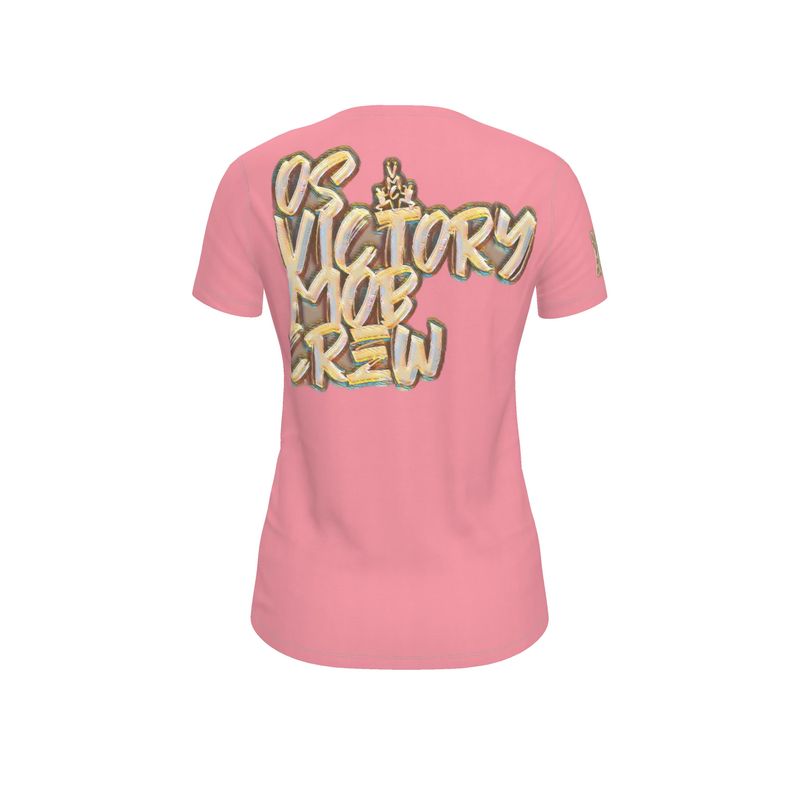 OS VMC (TAMO A CURTI) Women's pink t - shirt
