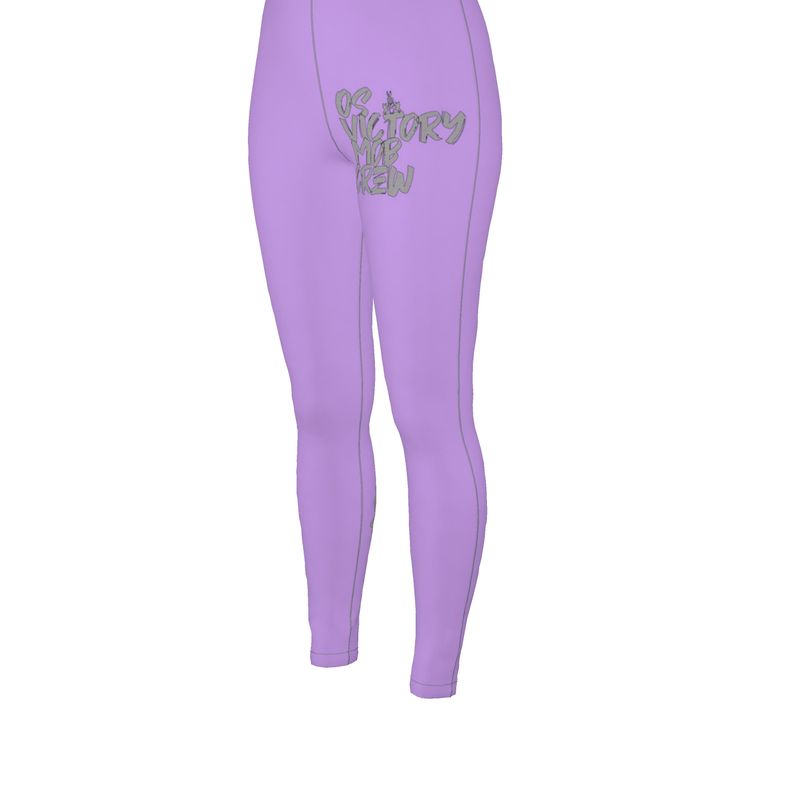 OS VMC women's grey and purple leggings