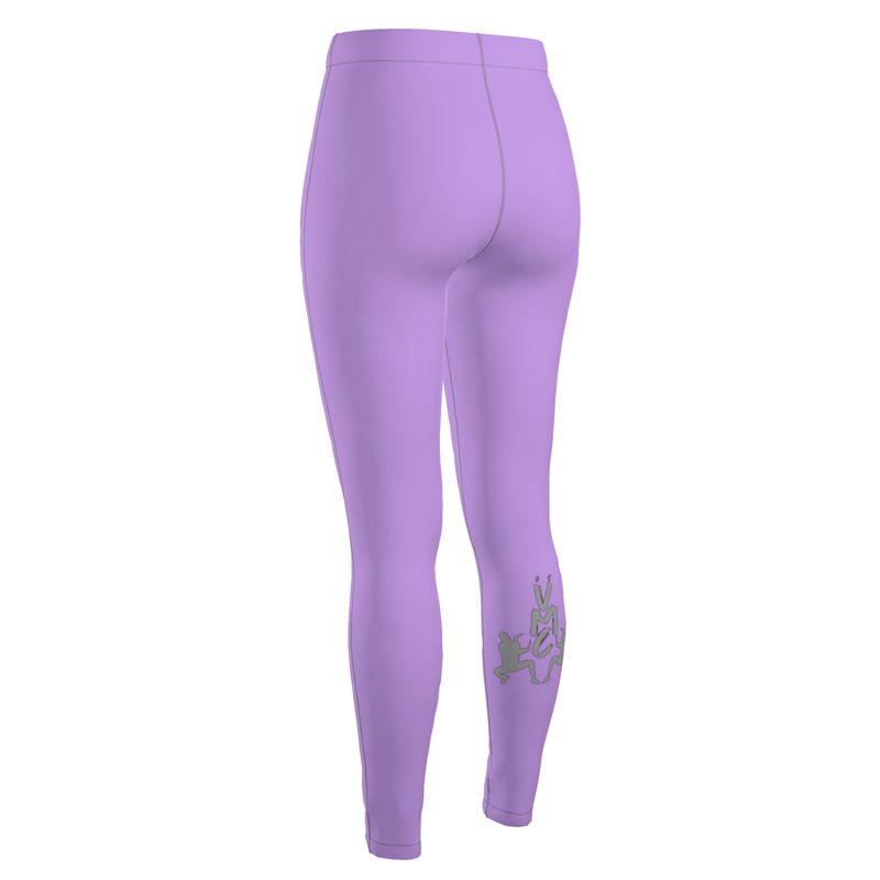 OS VMC women's grey and purple leggings