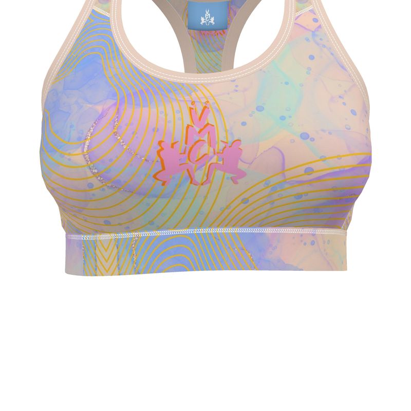 OS VMC women's multi coloured sports bra