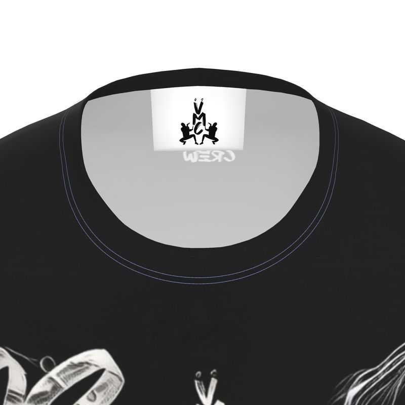 OS VMC (I'm from QDM) Black and white t shirt
