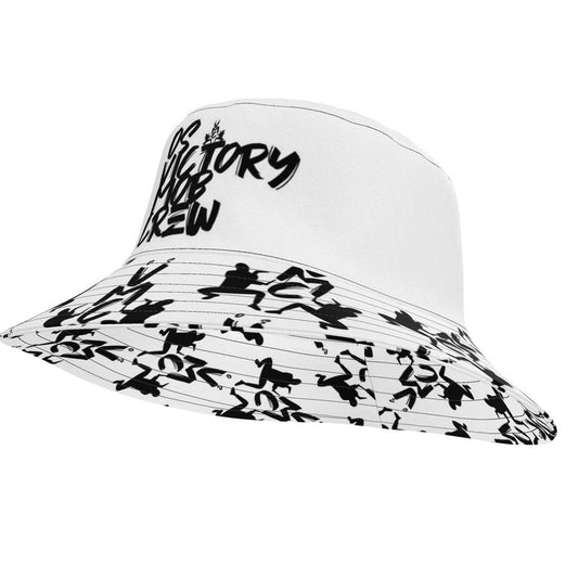 OS VMC Men's black and white bucket hat