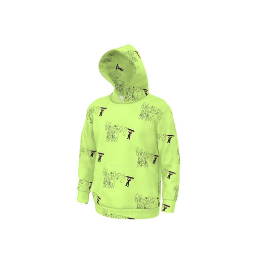 OS VMC Unisex light green with a pattern hoodie
